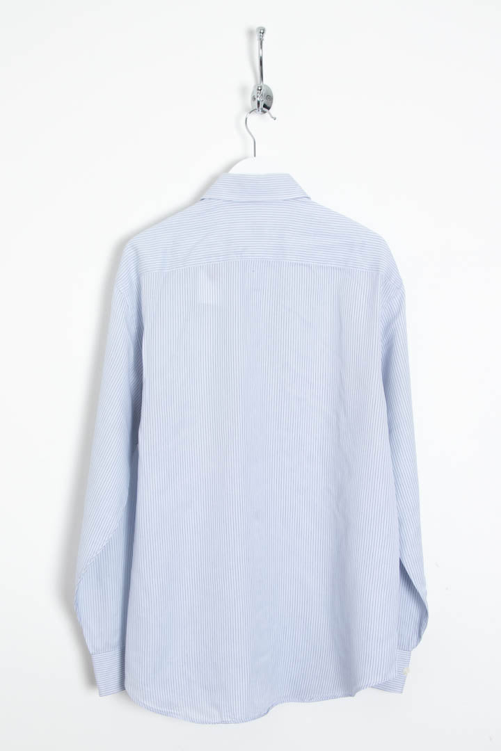 Image of Armani Long Sleeve Pinstripe Shirt (M)