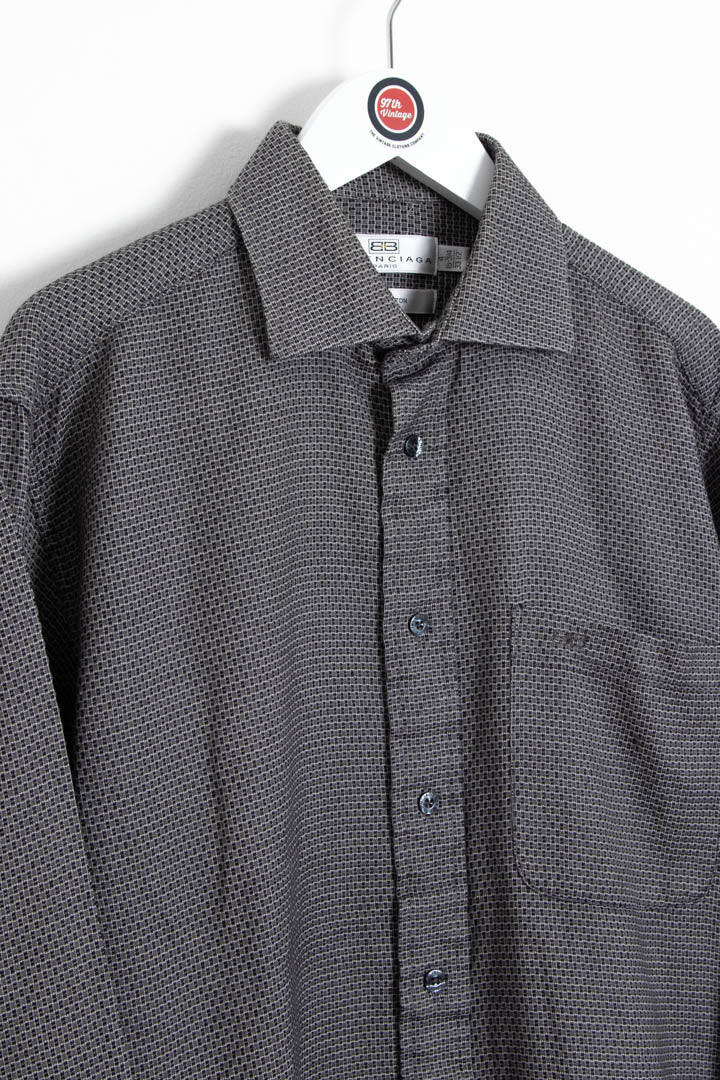 Image of Balenciaga Long Sleeve Shirt (S)