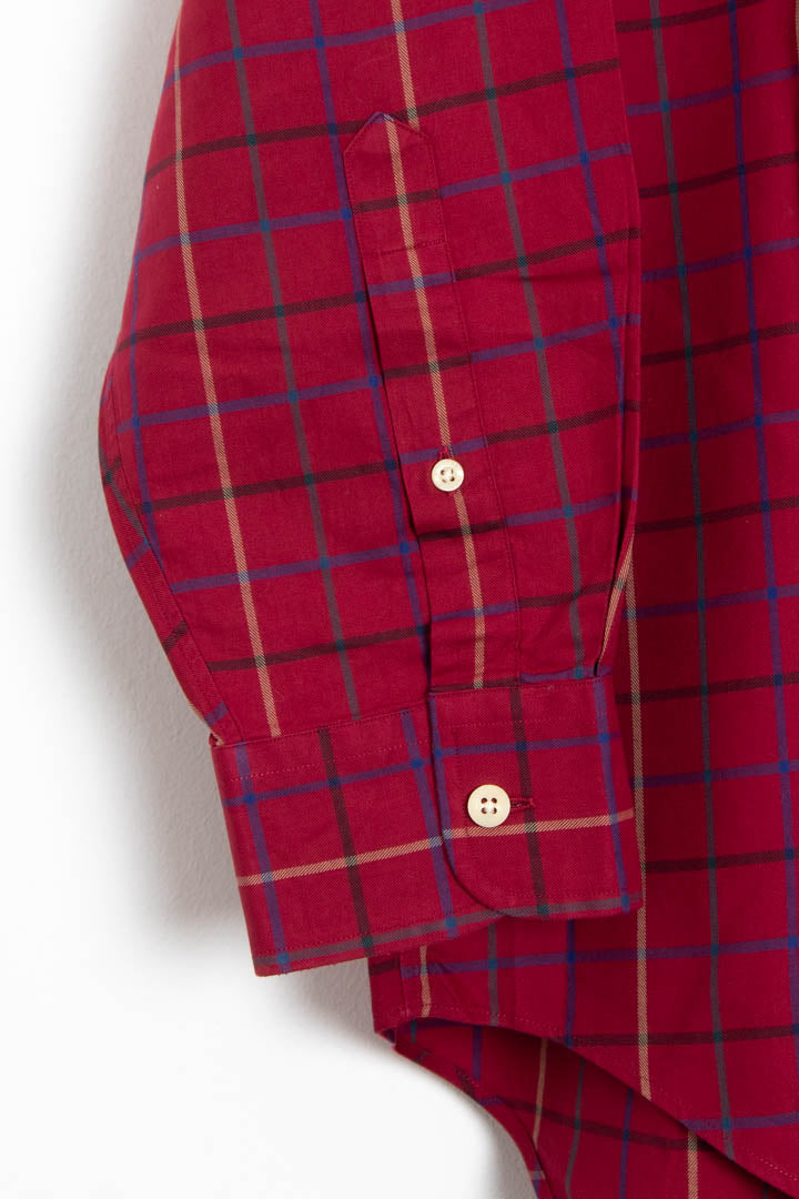 Image of Burberry Long Sleeve Checkered Shirt (M)