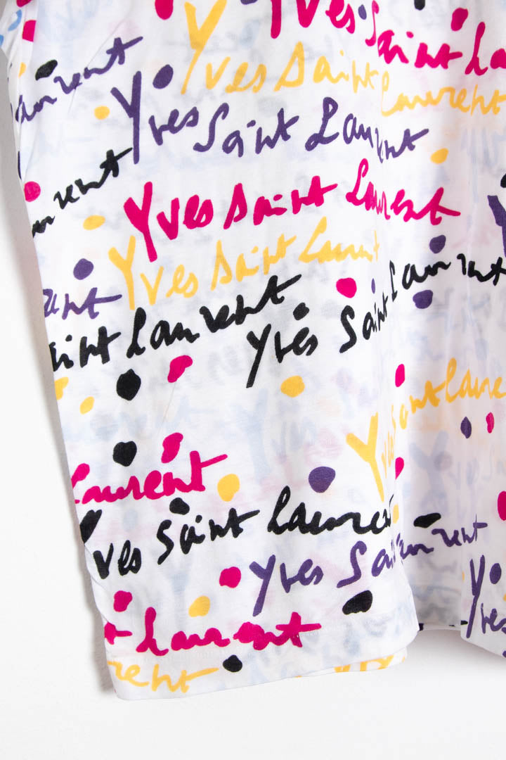 Image of Women's YSL Repeat Logo Top (M)