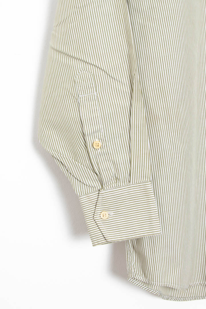 Image of Christian Dior Long Sleeve Pinstripe Shirt (M)