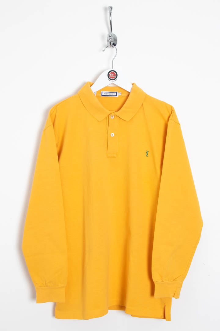 Image of YSL Long Sleeve Polo Shirt (M)