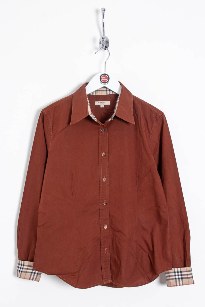 Women's Burberry Long Sleeve Shirt (M)