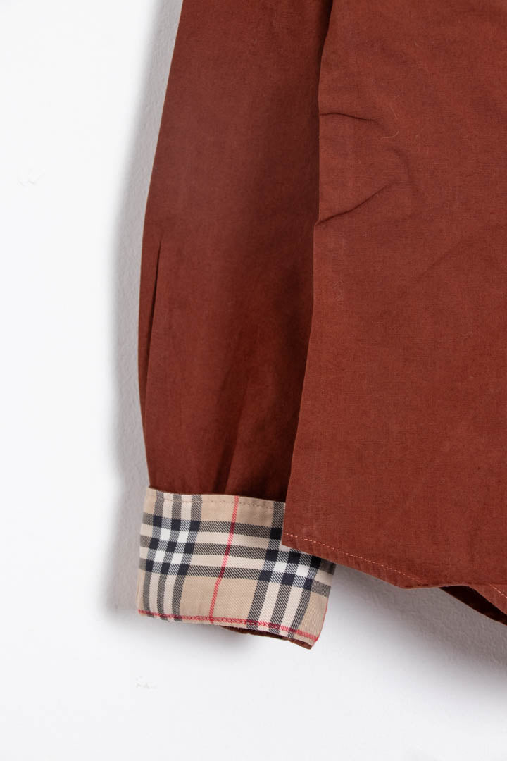 Women's Burberry Long Sleeve Shirt (M)