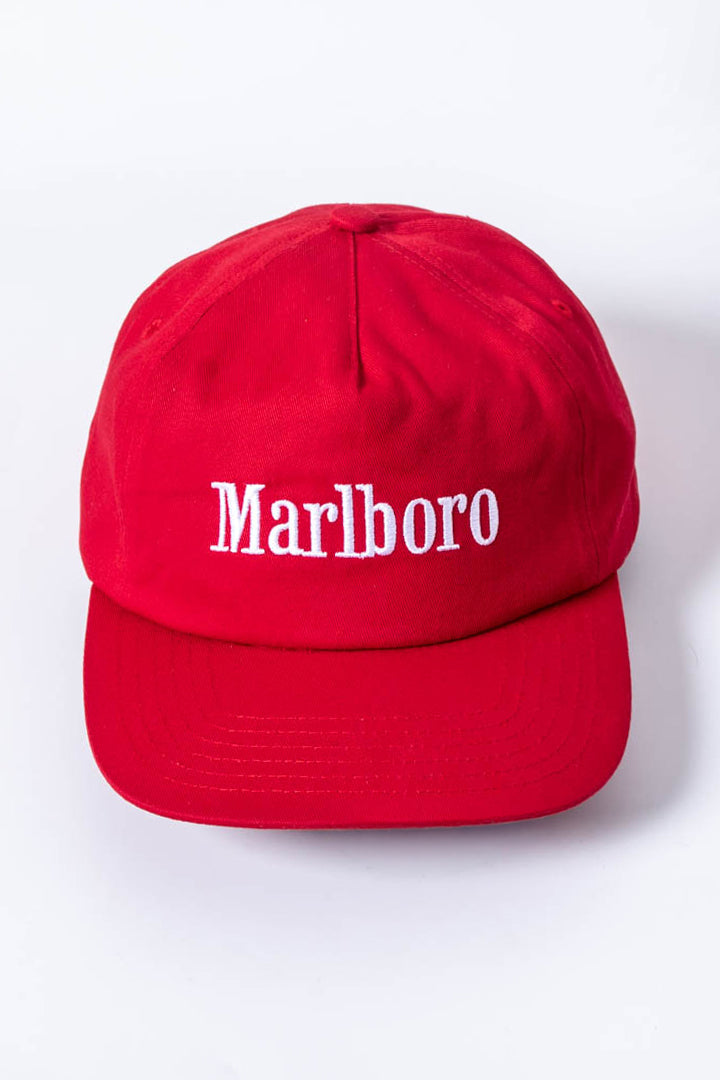 Marlboro Embroidered Logo Snapback Cap