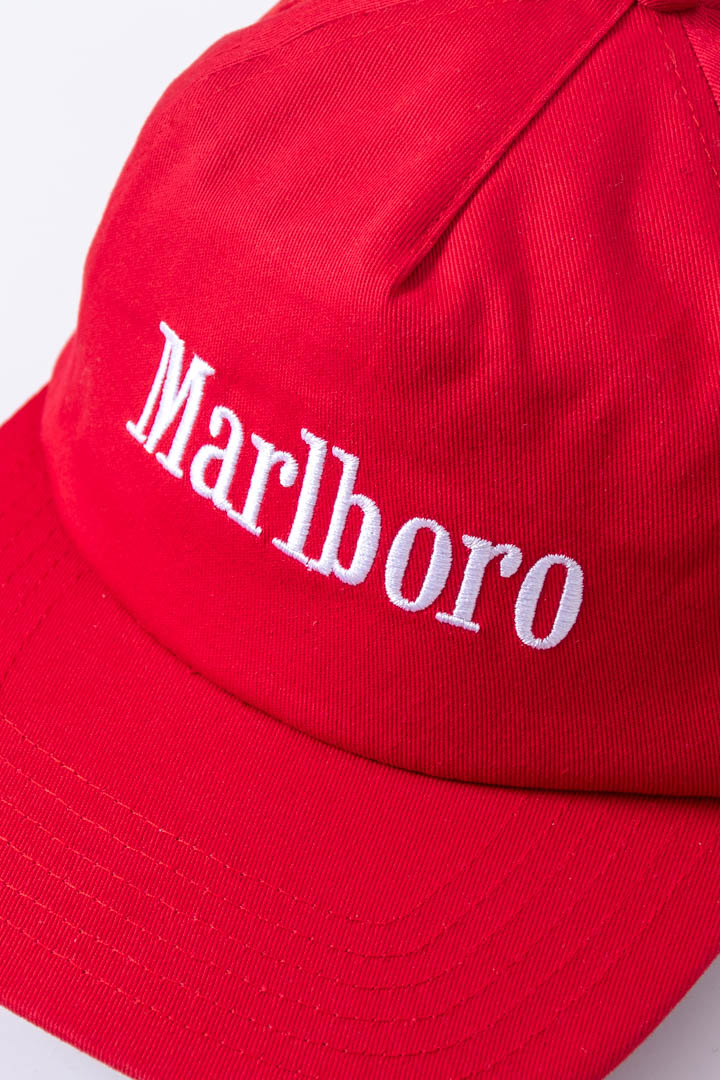 Image of Marlboro Embroidered Logo Snapback Cap