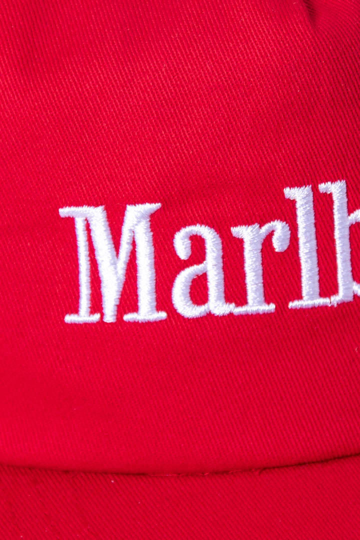 Image of Marlboro Embroidered Logo Snapback Cap