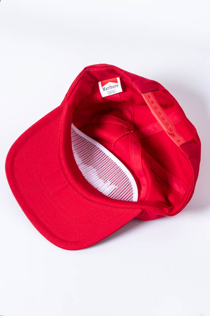 Marlboro Embroidered Logo Snapback Cap