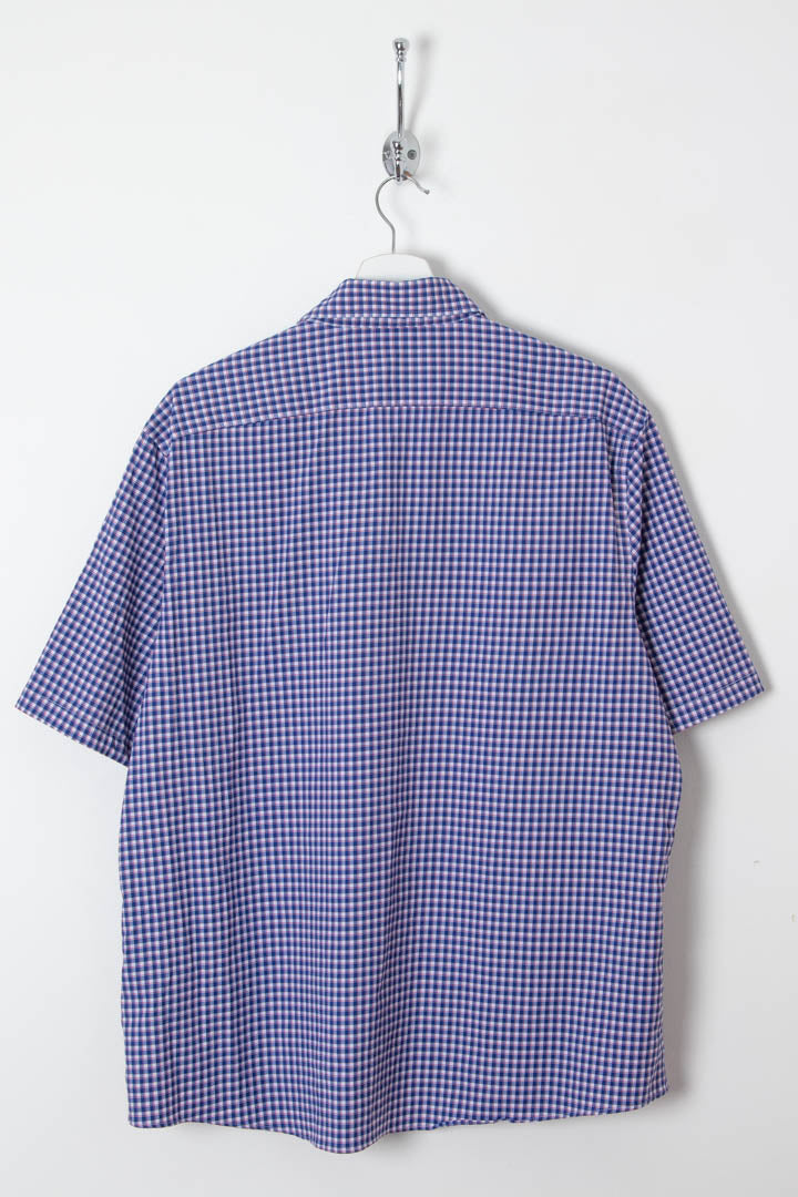 Image of Tommy Hilfiger Short Sleeve Checkered Shirt (L)