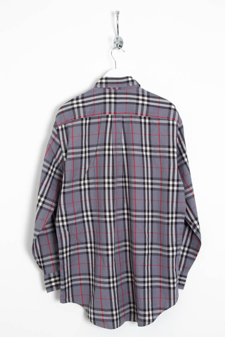 Image of Burberry Long Sleeve Checkered Shirt (M)
