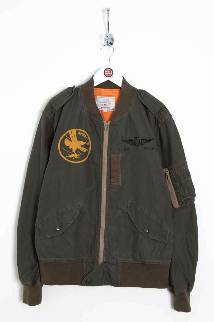 Image of Women's Avirex USA Bomber Flight Jacket (L)