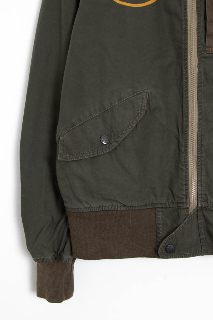 Image of Women's Avirex USA Bomber Flight Jacket (L)