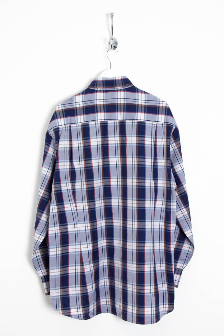Image of Paul & Shark Long Sleeve Checkered Shirt (L)