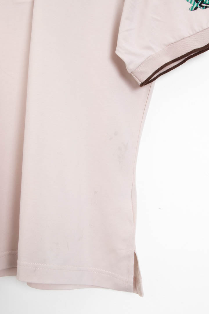 Image of BNWT Women's Pierre Balmain Short Sleeve Polo Shirt (L)