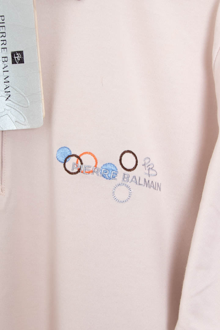 Image of BNWT Women's Pierre Balmain Short Sleeve Polo Shirt (L)