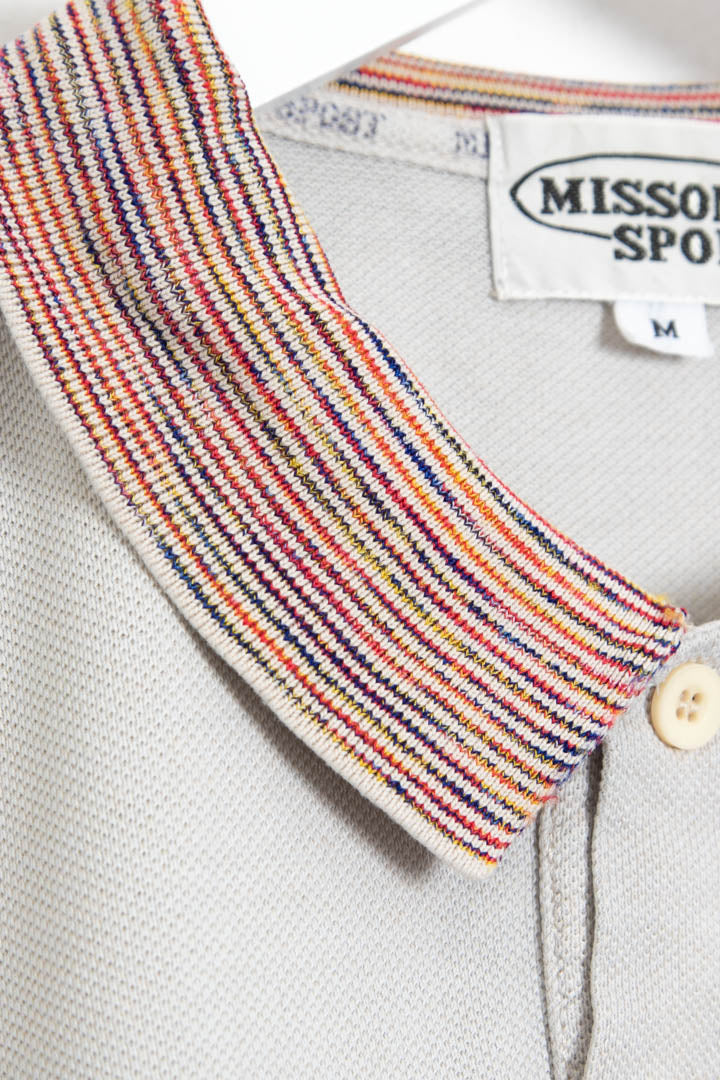 Image of Missoni Short Sleeve Polo Shirt (M)