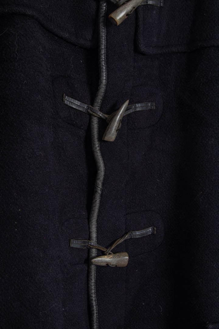 Image of Burberry Nova Check Lined Wool Duffle Coat (XL)