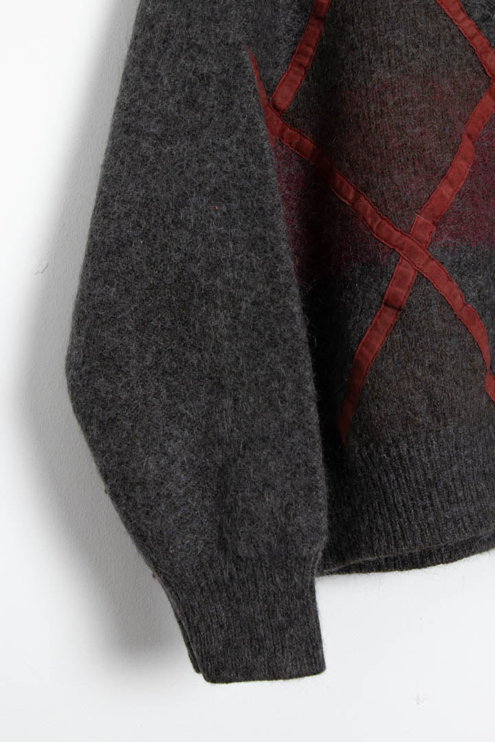 Image of Women's Gucci V Neck Wool Jumper (M)