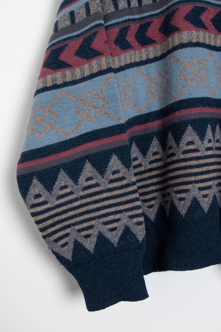 Image of YSL Knitted Crew Neck Jumper (XL)