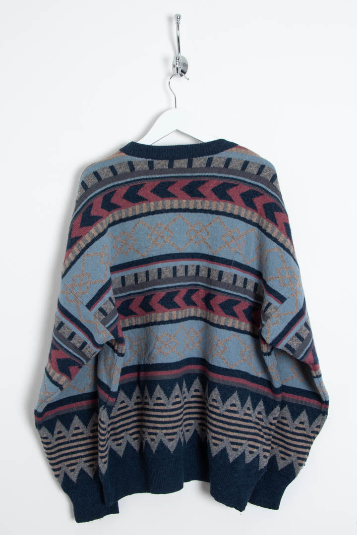 Image of YSL Knitted Crew Neck Jumper (XL)