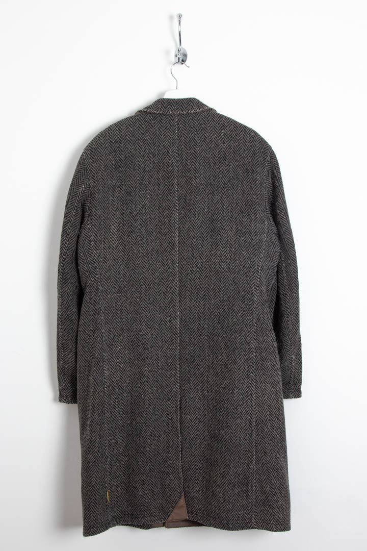 Image of Armani Jeans Tweed Trench Coat (XL)