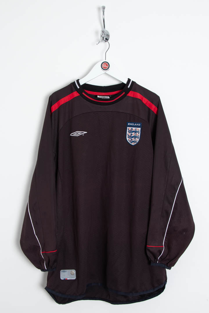 2002 England Goalkeeper #1 Umbro Football Shirt (L) – 97th Vintage