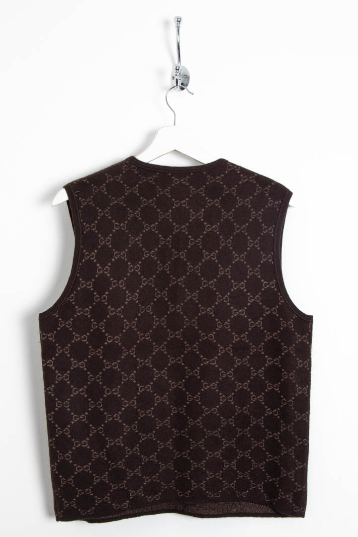 Image of Women's Gucci GG Monogram Sweater Vest (M)