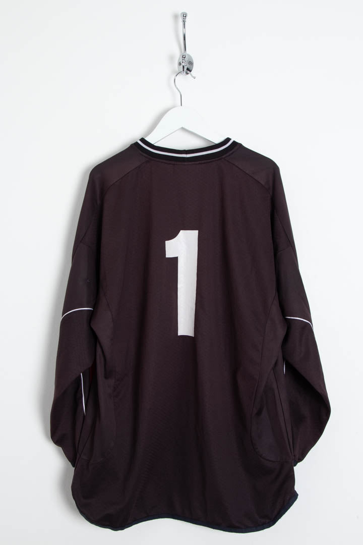 Image of 2002 England Goalkeeper #1 Umbro Football Shirt (L)