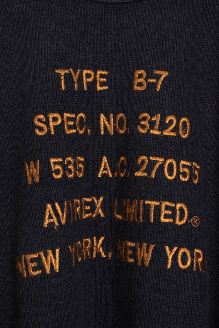 Image of Avirex USA Crew Neck Knitted Jumper (L)