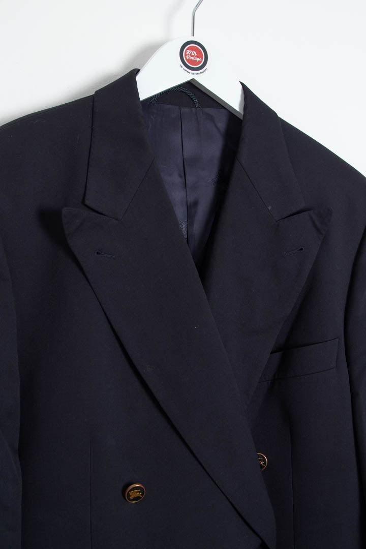 Image of Burberry Double-Breasted Blazer Jacket (L)
