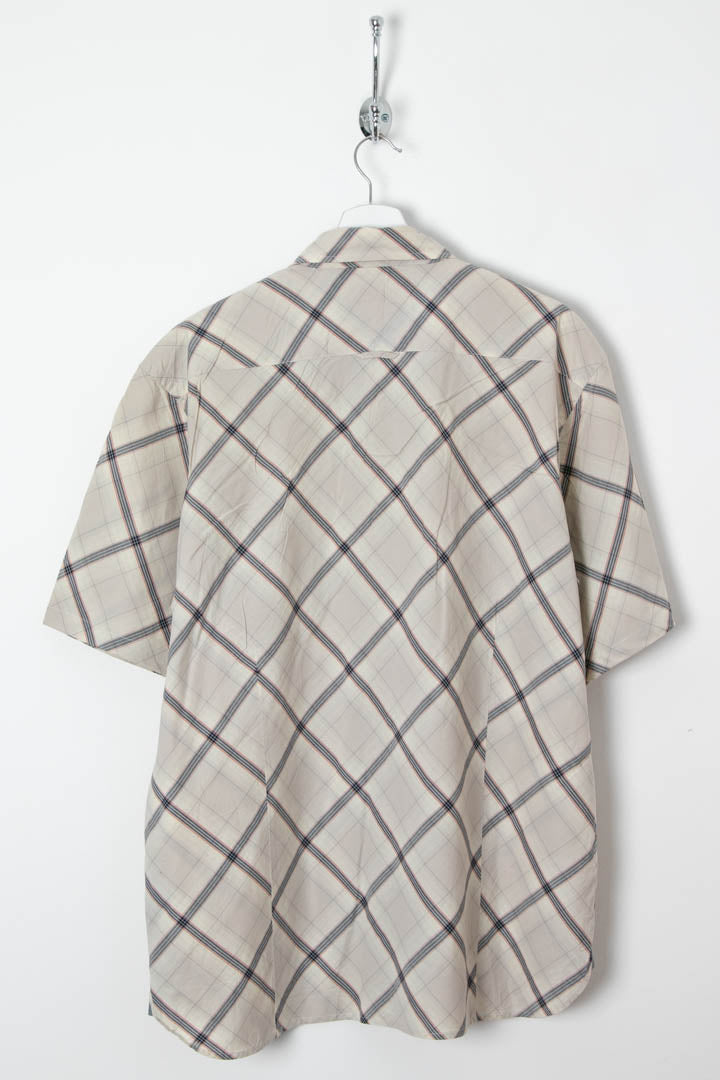 Image of Tommy Hilfiger Short Sleeve Checkered Shirt (L)