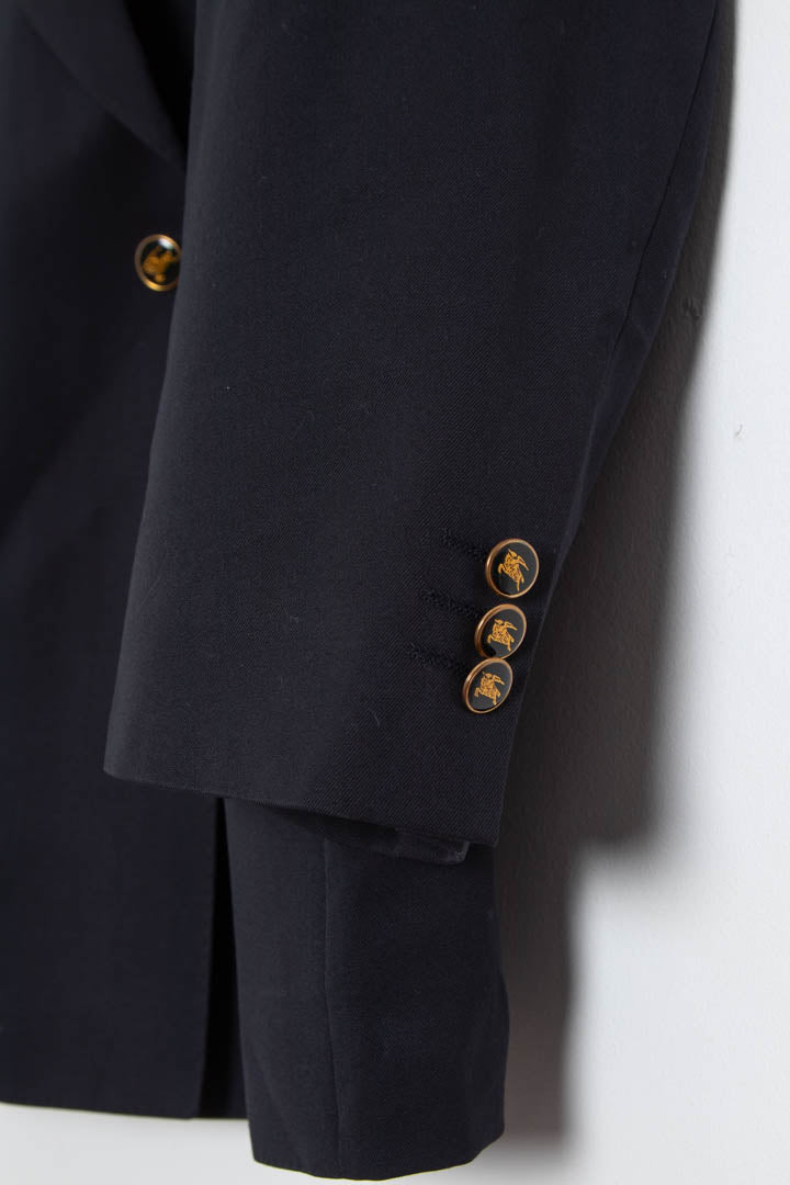 Image of Burberry Double-Breasted Blazer Jacket (L)