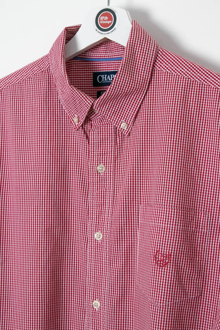 Image of Polo Ralph Lauren Chaps Short Sleeve Gingham Shirt (L)