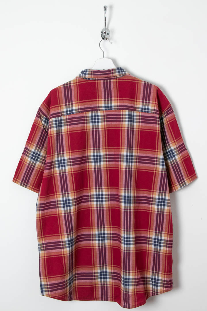 Image of Tommy Hilfiger Short Sleeve Checkered Shirt (XXL)