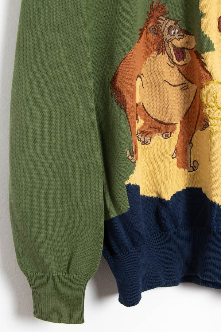 Image of 1990 Iceberg Disney Jungle Book Crew Neck Jumper (M)