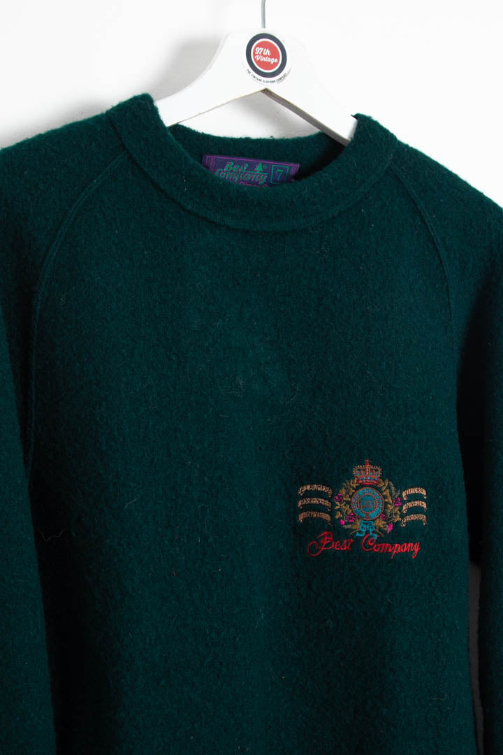 Image of Women's Best Company Knitted Crew Neck Jumper (S)