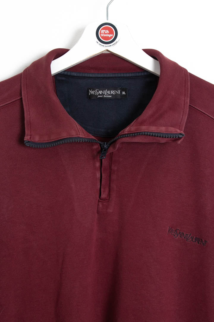Image of YSL 1/4 Zip Jumper (XL)