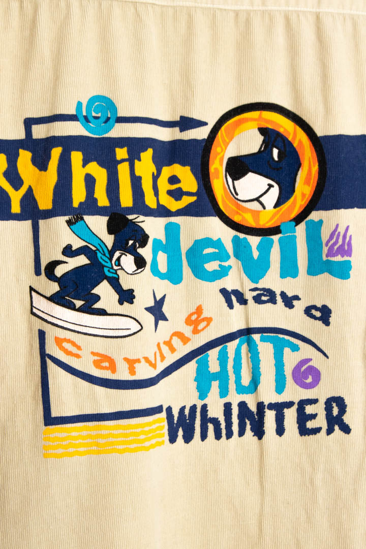 Image of JC de Castelbajac Huckleberry Hound Cartoon Long Sleeve Shirt (XL)