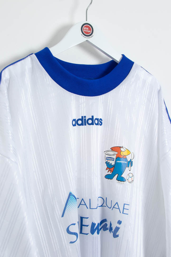Image of 1998 France World Cup Mascot Adidas Football Shirt (XL)
