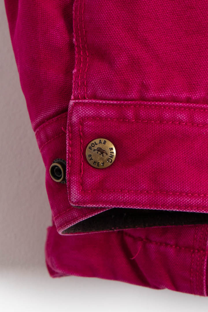 Image of Women's Hot Pink Hooded Workwear Jacket (XXL)