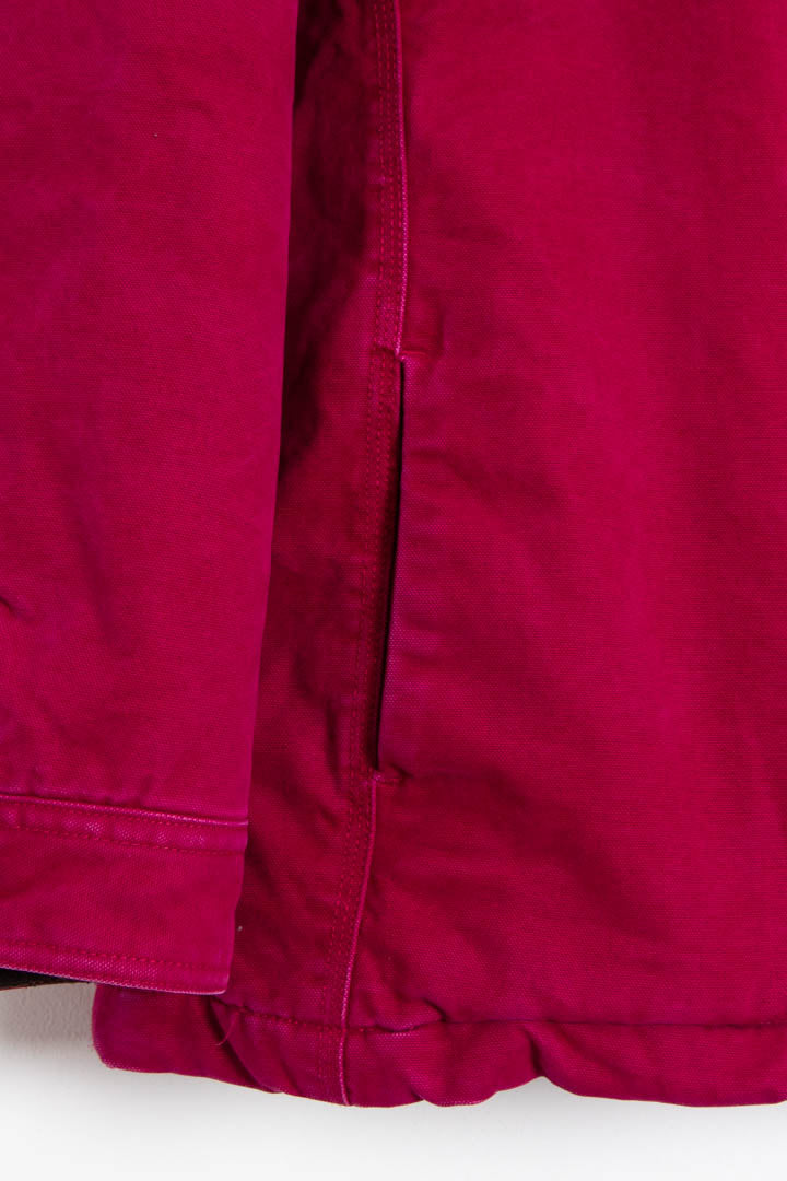 Image of Women's Hot Pink Hooded Workwear Jacket (XXL)