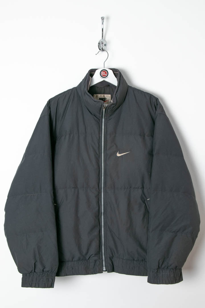 ジャケット・アウター Nike archive reversible puffer jacket Nike Vintage Reversible Puffer Jacket Mens M Coat Green