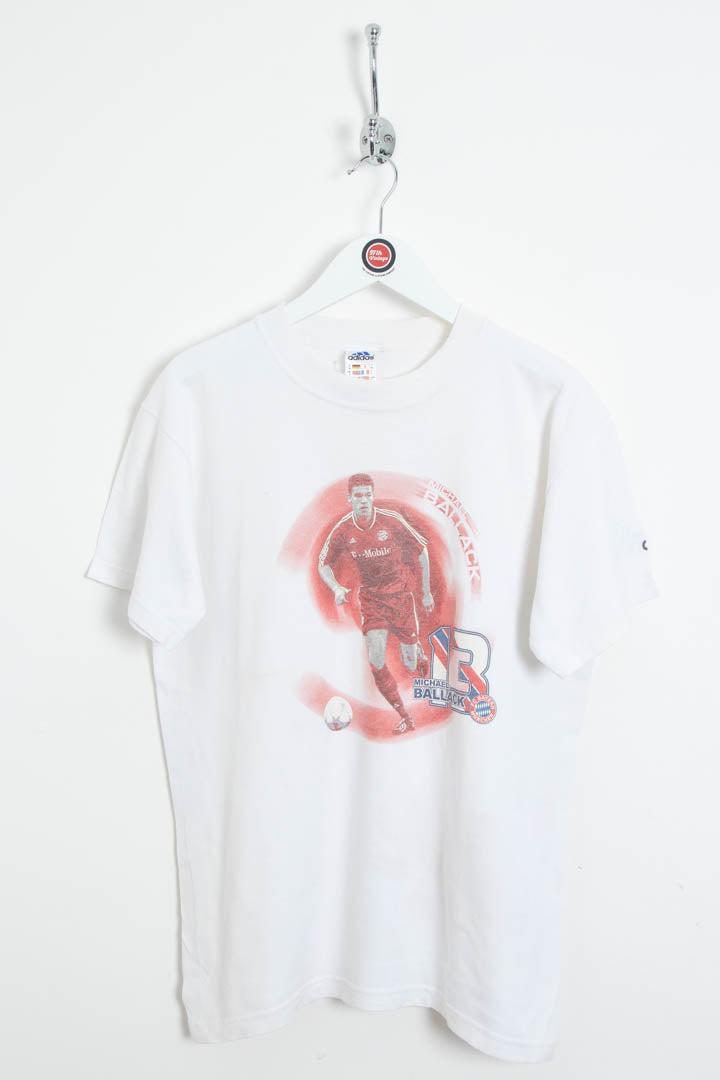 Image of 2002-04 Bayern Munich Michael Ballack Adidas T-Shirt (S)
