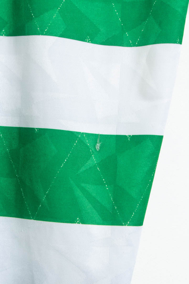 Image of 1989-91 Celtic Home #10 Umbro Football Shirt (L)