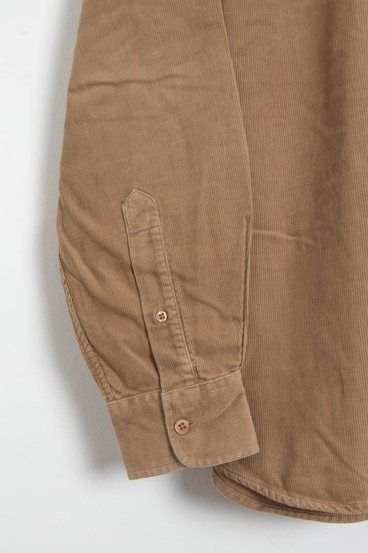 Image of Burberry Long Sleeve Corduroy Shirt (L)