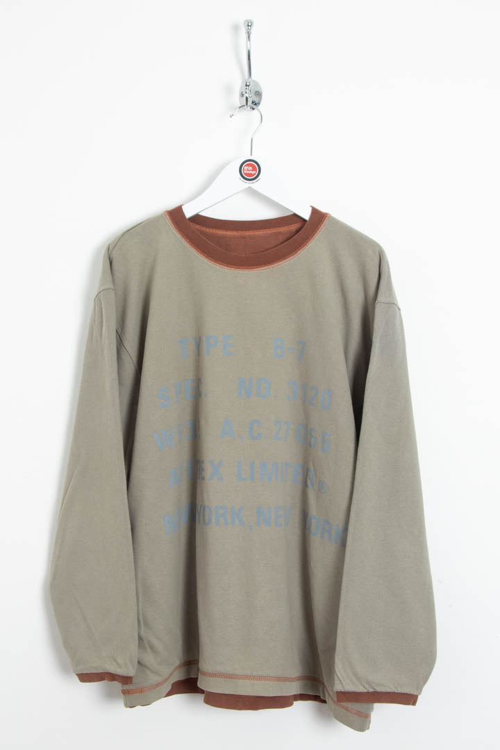 Image of Avirex USA Reversible Crew Neck Jumper (M)