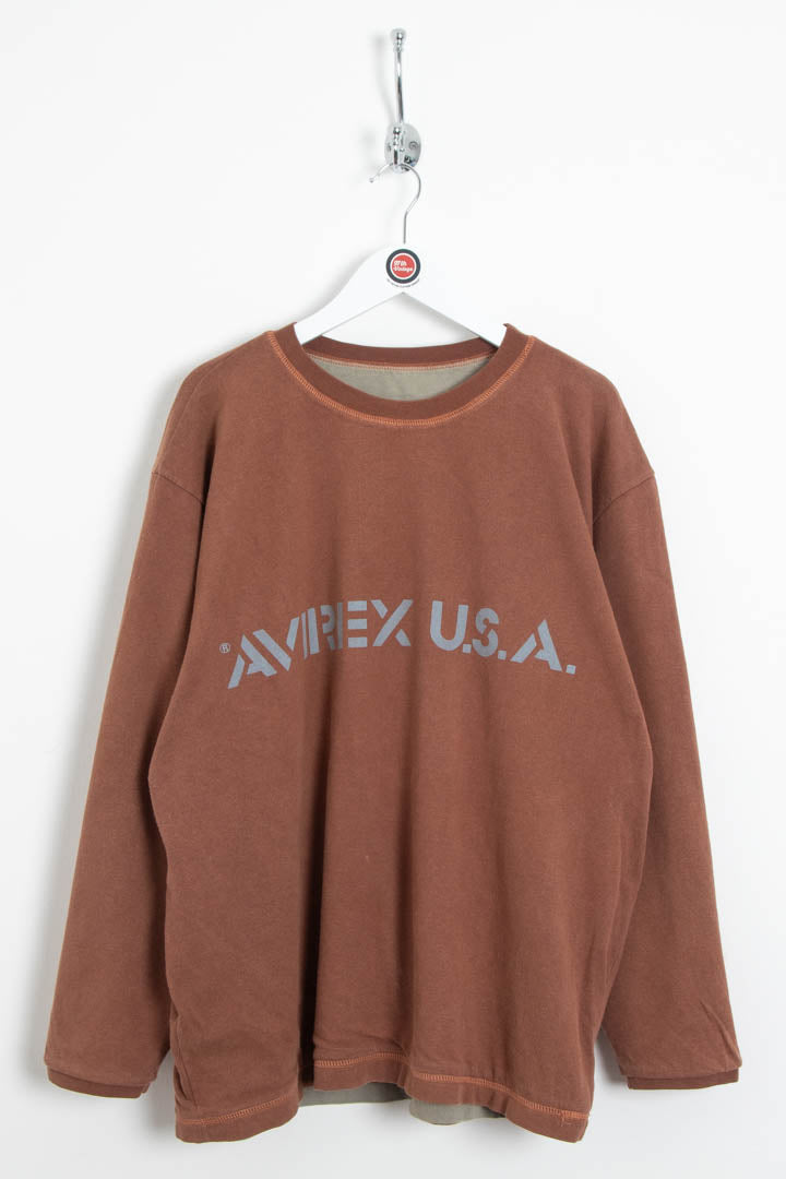 Image of Avirex USA Reversible Crew Neck Jumper (M)