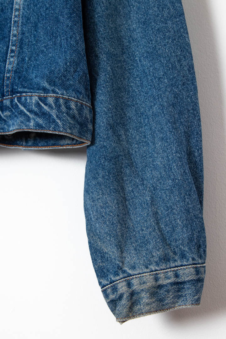 Image of Women's Levi's Orange Tab Denim Trucker Jacket (XL)