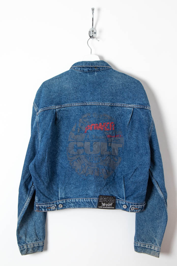 Image of Women's Levi's Orange Tab Denim Trucker Jacket (XL)