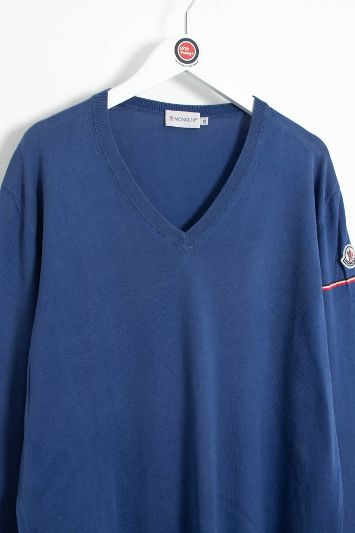 Image of Moncler V Neck Jumper (M)